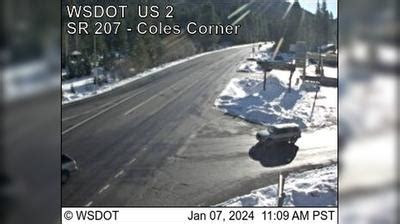 Coles corner webcam - Coles Corner: US 2 MP 84 SR 207 − looking West is a live webcam located in the destination of Leavenworth, United States. You can switch between the current (or last daylight) view from this cam and the most …